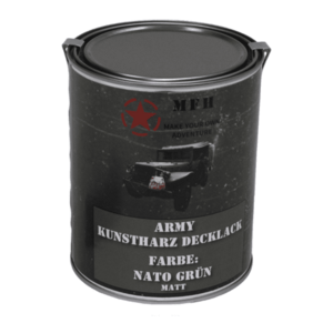 MFH Vopsea army, Nato verde mat, 1 litru imagine