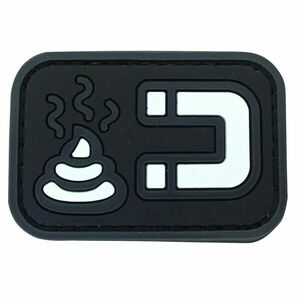 WARAGOD Petic 3D Shitmagnet negru 5x3.3cm imagine