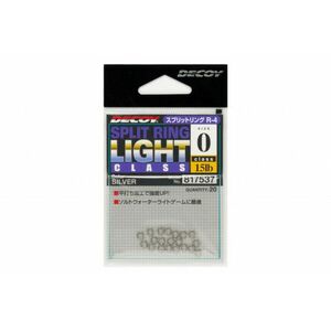 Inele Despicate Decoy R-4 Light Class Silver , 20buc (Marime: 2) imagine