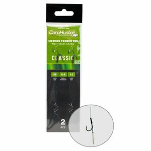 Montura Method Carp Hunter, carlig clasic, 2buc (Marime Carlige: Nr. 14) imagine
