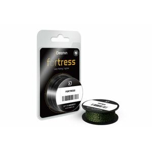 Fir Textil Delphin Hookline FORTRESS, Negru-Verde, 20m (Rezistenta fir: 25 lbs) imagine