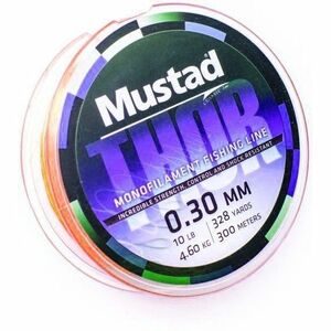 Fir Textil Mustad Thor Orange Braid 110m (Diametru fir: 0.18 mm) imagine