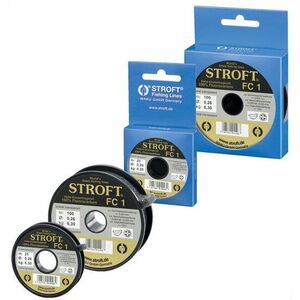 Fir Fluorocarbon Stroft FC1, Translucid, 25m (Diametru fir: 0.14 mm) imagine