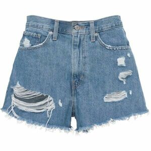 Levi's® HIGH WAISTED MOM SHORT Pantaloni scurți de blug femei, albastru deschis, mărime imagine