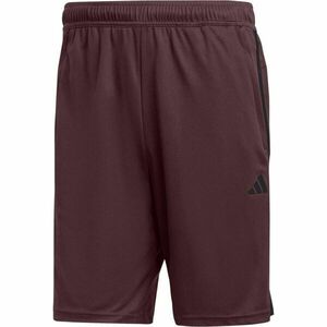 adidas TRAIN ESSENTIALS PIQUÉ 3-STRIPES SHORTS Pantaloni scurți de antrenament bărbați, vișiniu, mărime imagine