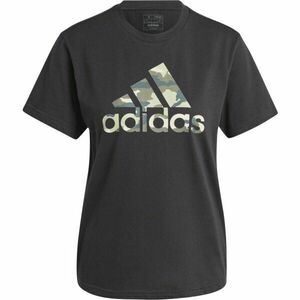 adidas CAMO GRAPHIC T-SHIRT Tricou pentru femei, negru, mărime imagine