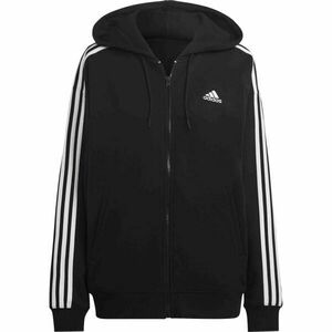 adidas ESSENTIALS 3-STRIPES OVERSIZED HOODIE Hanorac pentru femei, negru, mărime imagine