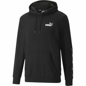 Puma ESSENTIALS + TAPE HOODIE TR Hanorac pentru bărbați, negru, mărime imagine