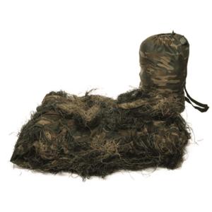 Mil-Tec Ghillie Plasă de camuflaj, Woodland 3 x 2m imagine