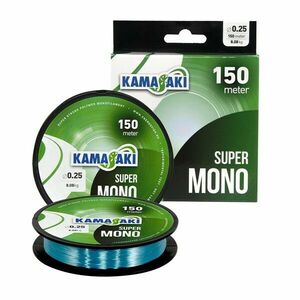 Fir monofilament Super Mono Albastru, 150m Kamasaki (Diametru fir: 0.25 mm) imagine