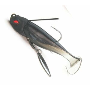 Swimbait Raid Head Swimmer Libero, 6cm, 7g, 001 Sikkoku, 2+2buc/plic imagine