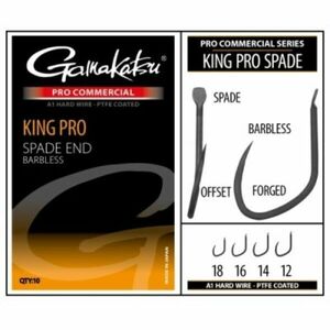 Carlige Gamakatsu Coars Pro-C King Pro Spade, 10buc/plic (Marime Carlige: Nr. 16) imagine