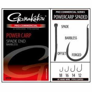 Carlige Gamakatsu Coars Pro-C Power Carp Spade, 10buc/plic (Marime Carlige: Nr. 12) imagine