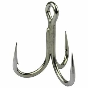 Ancora Tripla Mustad Jaw Lok In-Line Treble Titan Steel 5X Strong (Marime Ancora: Nr. 1) imagine