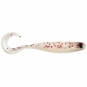 Shad Mustad Mezashi Curly Tail Minnow, Clear Magic, 9cm, 6buc imagine