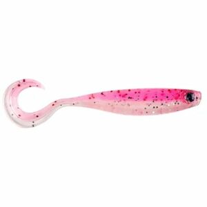 Shad Mustad Mezashi Curly Tail Minnow, Pink Sardine, 9cm, 6buc imagine