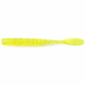 Grub Mustad Aji Micro Fla, UV Clear Chartreuse, 5cm, 15buc/plic imagine