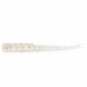 Grub Mustad Aji Bachi, Clear Silver Glitter, 5cm, 15buc/plic imagine