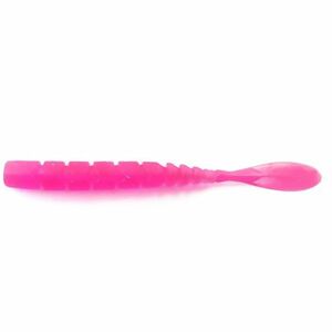 Grub Mustad Aji Micro Fla, UV Clear Pink, 5cm, 15buc/plic imagine