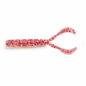 Twister Mustad Aji Chiki, Clear Red Glitter, 4.3cm, 13buc/plic imagine