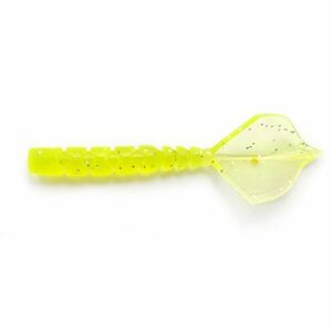 Grub Mustad Aji Micro Hila, UV Clear Chartreuse, 4.3cm, 12buc/plic imagine