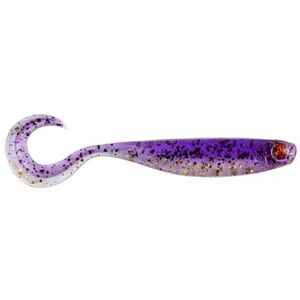 Shad Mustad Mezashi Curly Tail Minnow, Purple Magic, 9cm, 6buc imagine