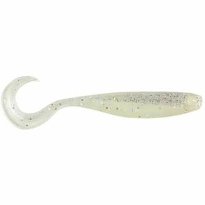 Shad Mustad Mezashi Curly Tail Minnow, Luminous Magic, 9cm, 6buc imagine