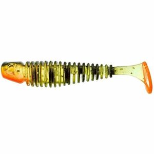 Shad Gunki Tipsy SXL, Ghost Stripe Perch, 10cm, 8.7g, 4buc imagine