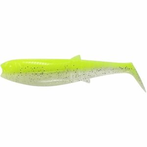 Shad Savage Gear Cannibal Shad, Flou Yellow Glow, 10cm, 9g, 5buc imagine