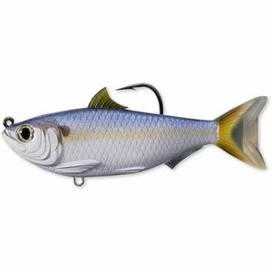 Swimbait Live Target Threadfin Shad, Violet/Blue, 9.5cm, 14g imagine