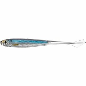 Shad Live Target Ghost Tail Minnow Drophot, Silver/Blue, 9.5cm, 4buc imagine