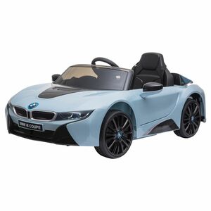 Licensed BMW I8 Coupe Masina Electrica HOMCOM telecomanda MP3 baterie pentru 3-8 ani | Aosom Romania imagine