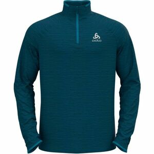 Odlo MIDLAYER 1/2 ZIP RUN EASY WARM Hanorac cu fermoar scurt, albastru, mărime imagine