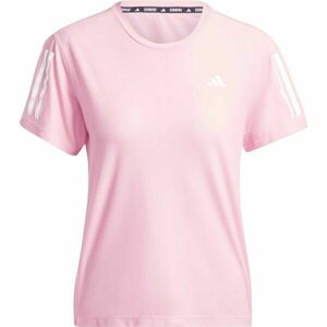 adidas OWN THE RUN T-SHIRT Tricou alergare pentru femei, roz, mărime imagine