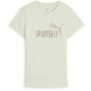 Puma ESSENTIALS + ANIMAL TEE Tricou pentru femei, bej, mărime imagine