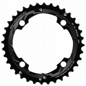 SRAM CRING MTB 36T 11SP Convertor, negru, mărime imagine