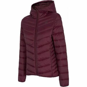 4F WOMENS JACKETS Geacă puf damă, vișiniu, mărime imagine