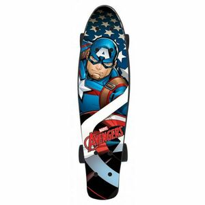 Disney CAPTAIN AMERICA Skateboard, negru, mărime imagine