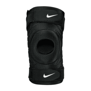 NIKE PRO OPEN KNEE SLEEVE WITH STRAP BLA imagine