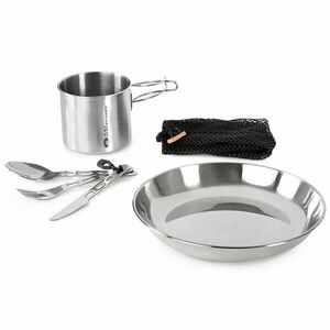 GSI Outdoors Glacier Stainless Set pentru 1 persoană Glacier imagine