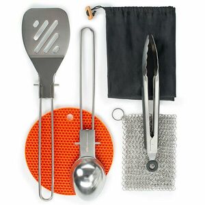 GSI Outdoors Camping Basecamp Chefs Set de instrumente imagine