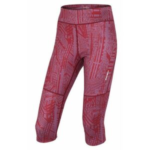 Husky Pantaloni sport 3/4 pentru femei Darby burgundia închisă imagine