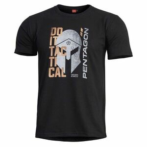 Pentagon Tricou scurt Ageron "DO IT", negru imagine