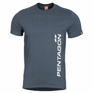 Pentagon tricou scurt Ageron "Pentagon Vertical, Charcoal Blue" imagine