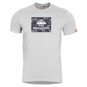 Pentagon tricou scurt Ageron "Spot Camo, alb imagine