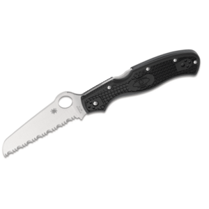 Spyderco Rescue 3 cuțit de salvare de buzunar 9, 3cm, negru, FRN imagine