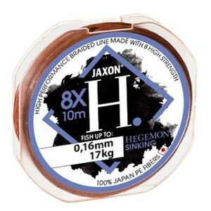 Fir textil Jaxon Hegemon 8X Sinking, 10m (Diametru fir: 0.14 mm) imagine