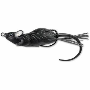 Naluca Live Target Hollow Mouse Walking Bait, Black/Black, 9cm, 28g imagine