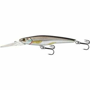 Vobler Live Target Rainbow Smelt Jerkbait D, Silver/Black, 11.5cm, 18g imagine