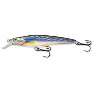 Vobler Live Target Rainbow Smelt Jerkbait S, Silver/Blue, 9.1cm, 9g imagine